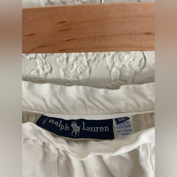 Ralph Lauren RARE Vintage 80s Pleated Cottagecore Prairie Skirt - Picture 8 of 8